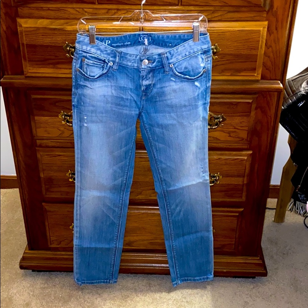 Loft Modern Slim Petite Jeans